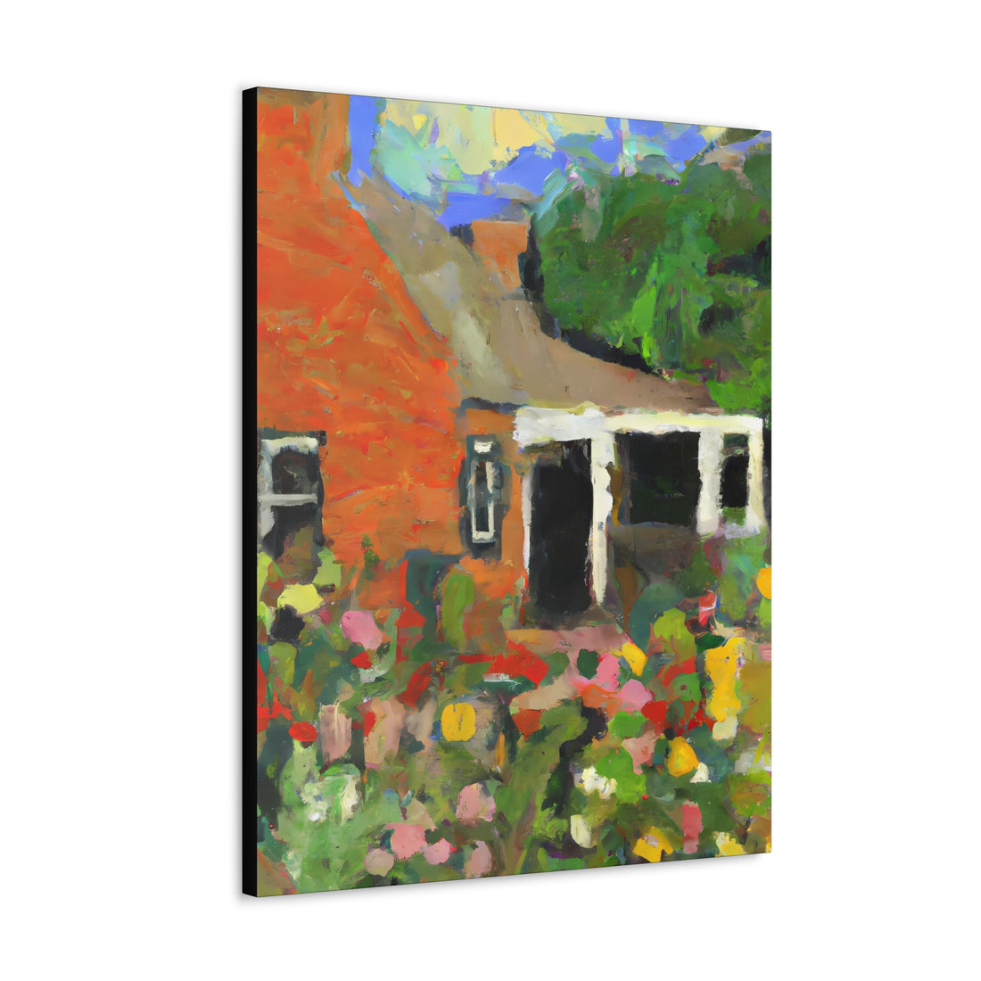 Country Garden Cottage Series, CANVAS wall art