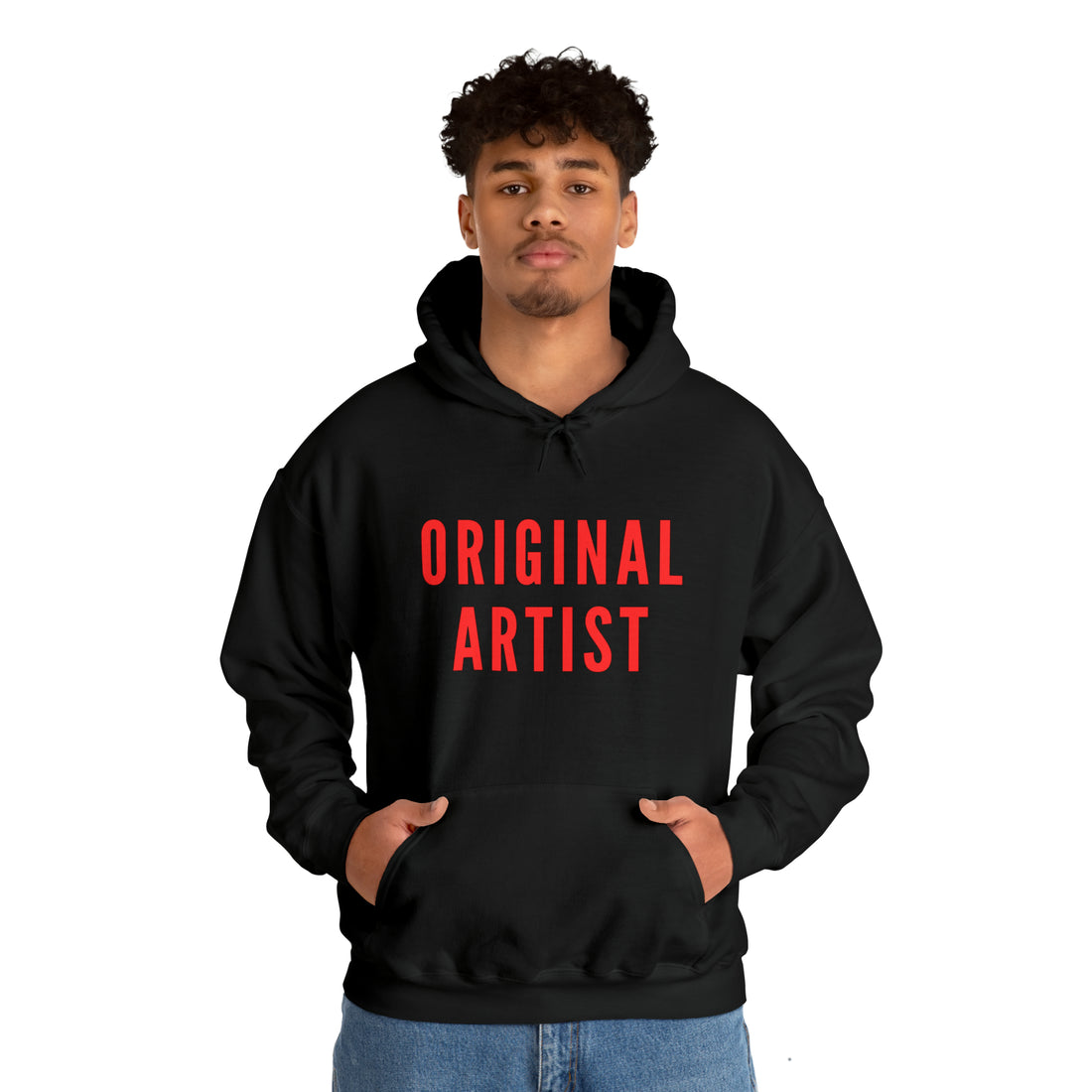 Original Artist Hoodie, Unisex Heavy Hooded Sweatshirt