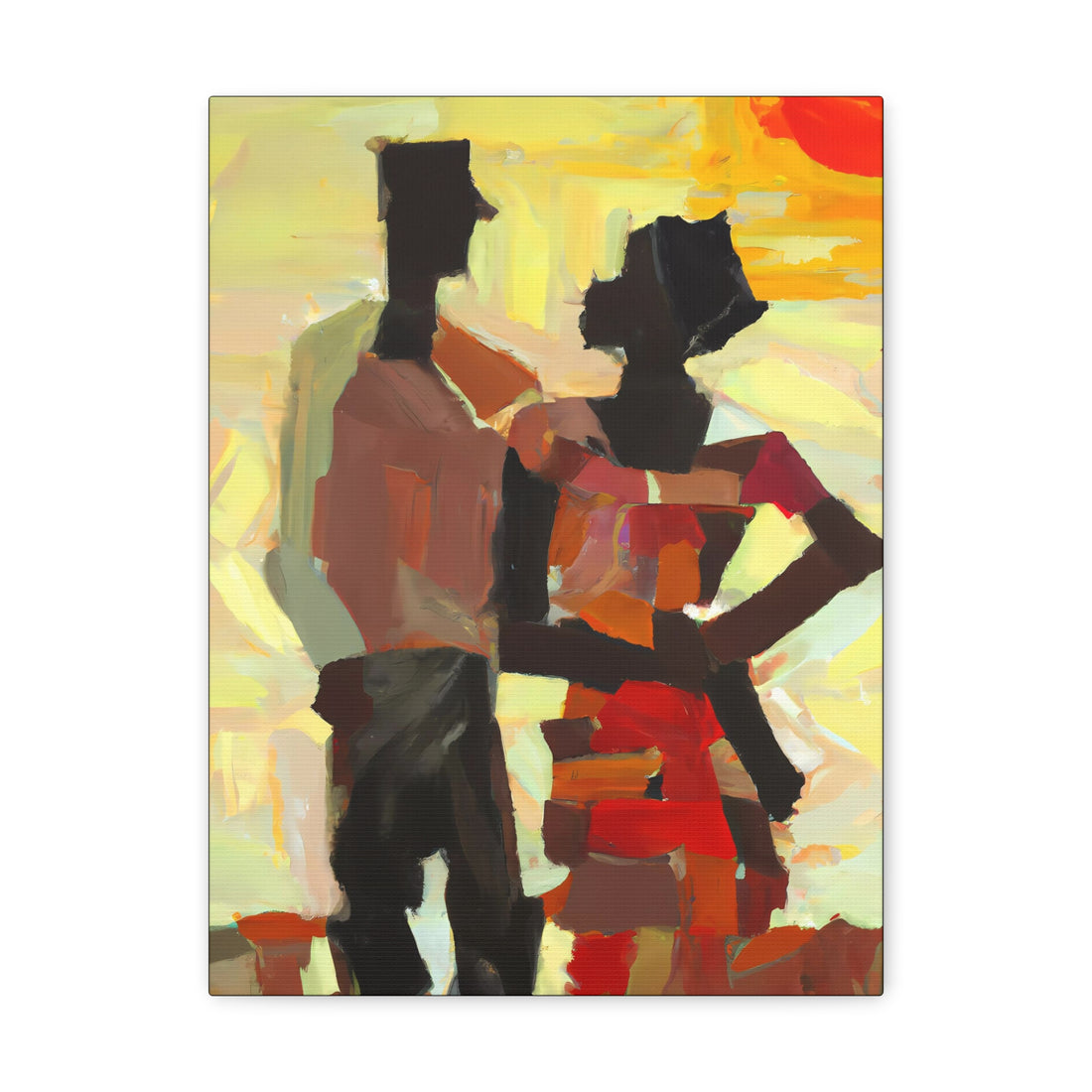 SunLight, Black Love Series | CANVAS Gallery Wrap