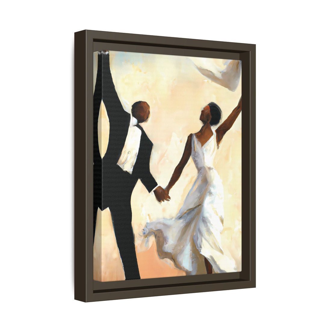 Wedding Day, Vintage Series, Framed Canvas Wall Art