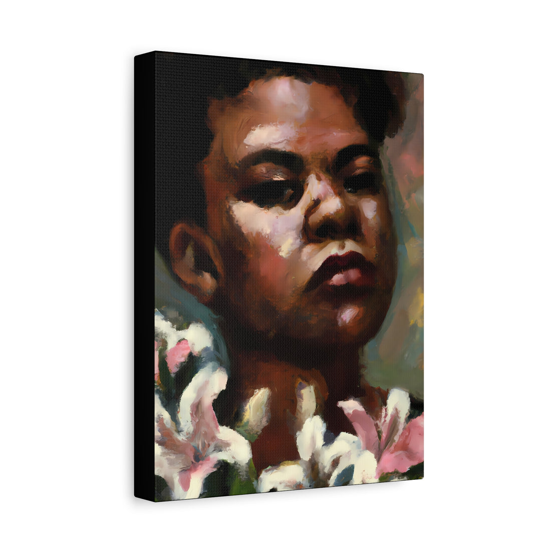 Peace Lily, Flower Series | Canvas Wall Art