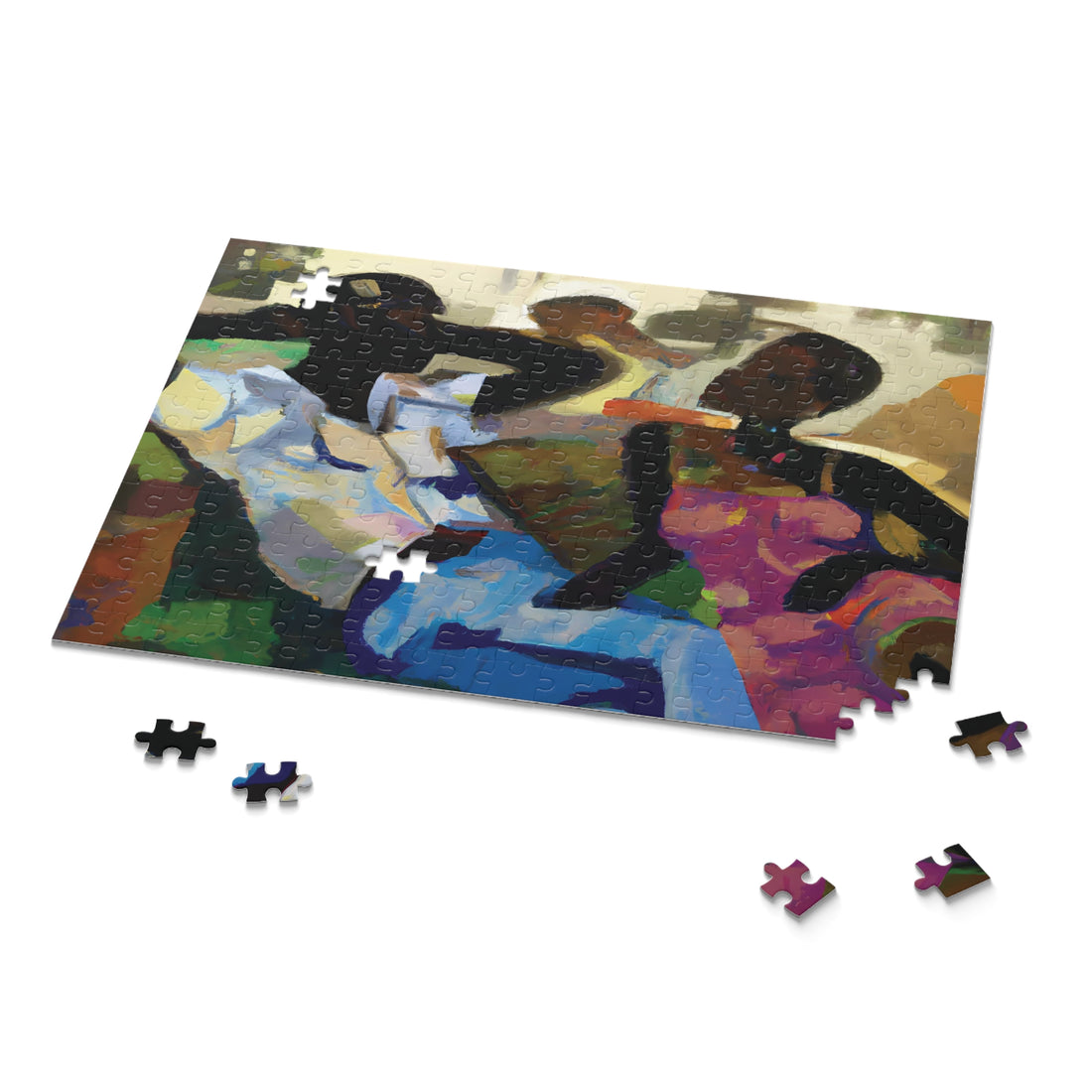 Pink Lady Couple Puzzle, 120, 252, 500 Piece