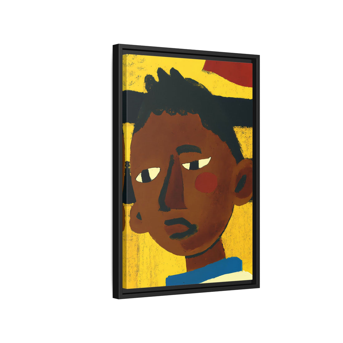 John, Folk Series | Framed Canvas Wall Art