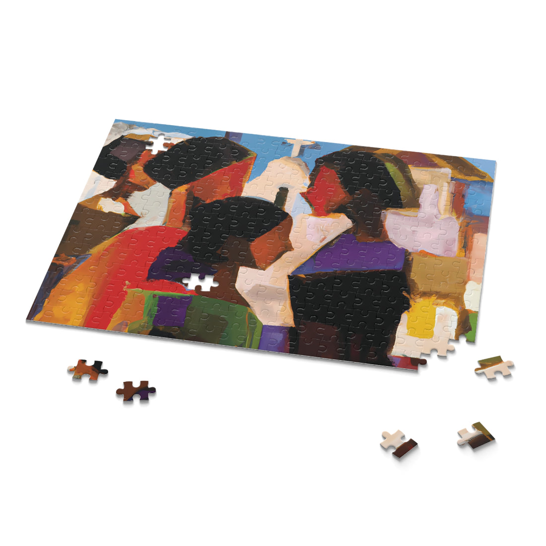 Stained Glass 1 Puzzle, 120, 252, 500 Piece