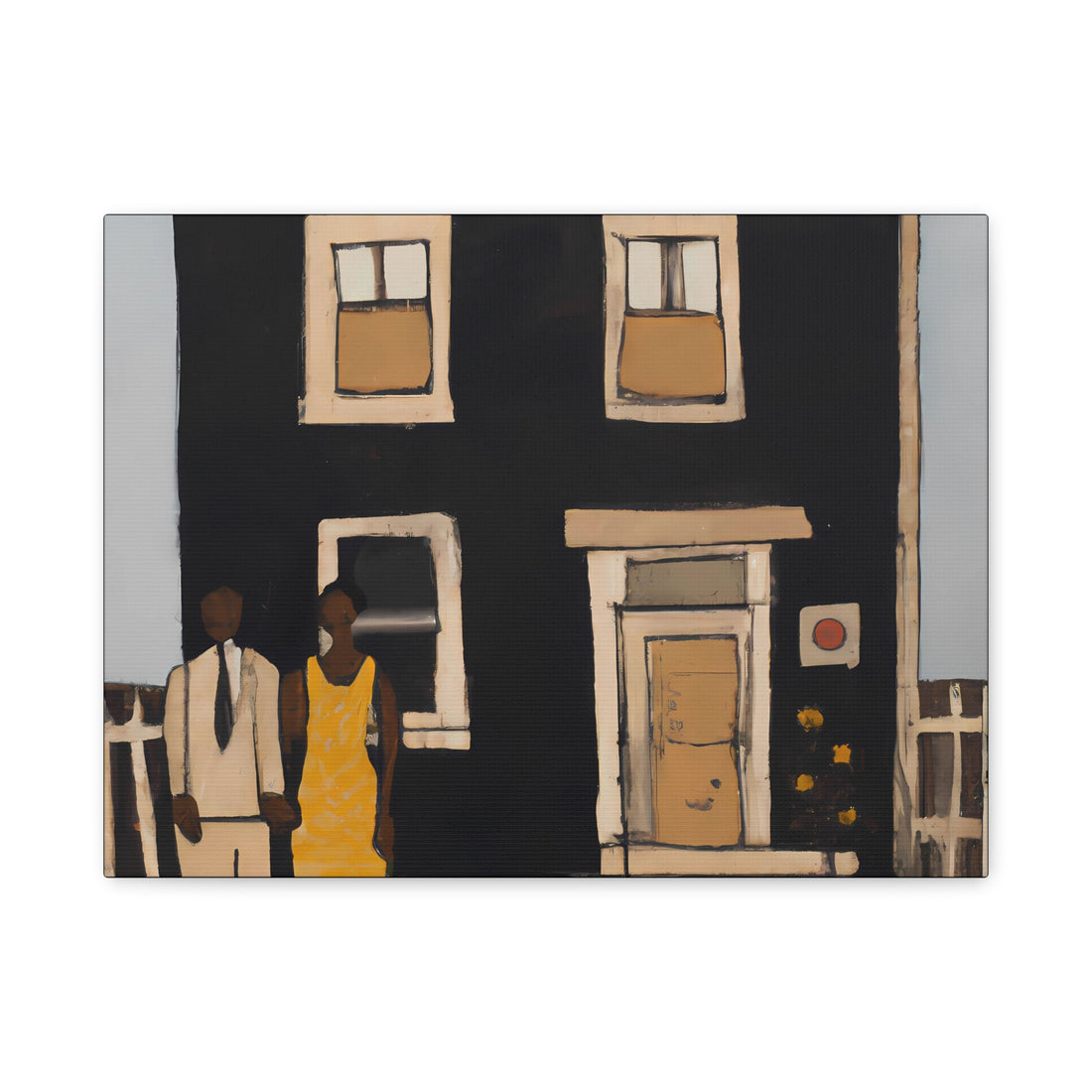 Family Home, Over the Sofa | Horizontal CANVAS Art