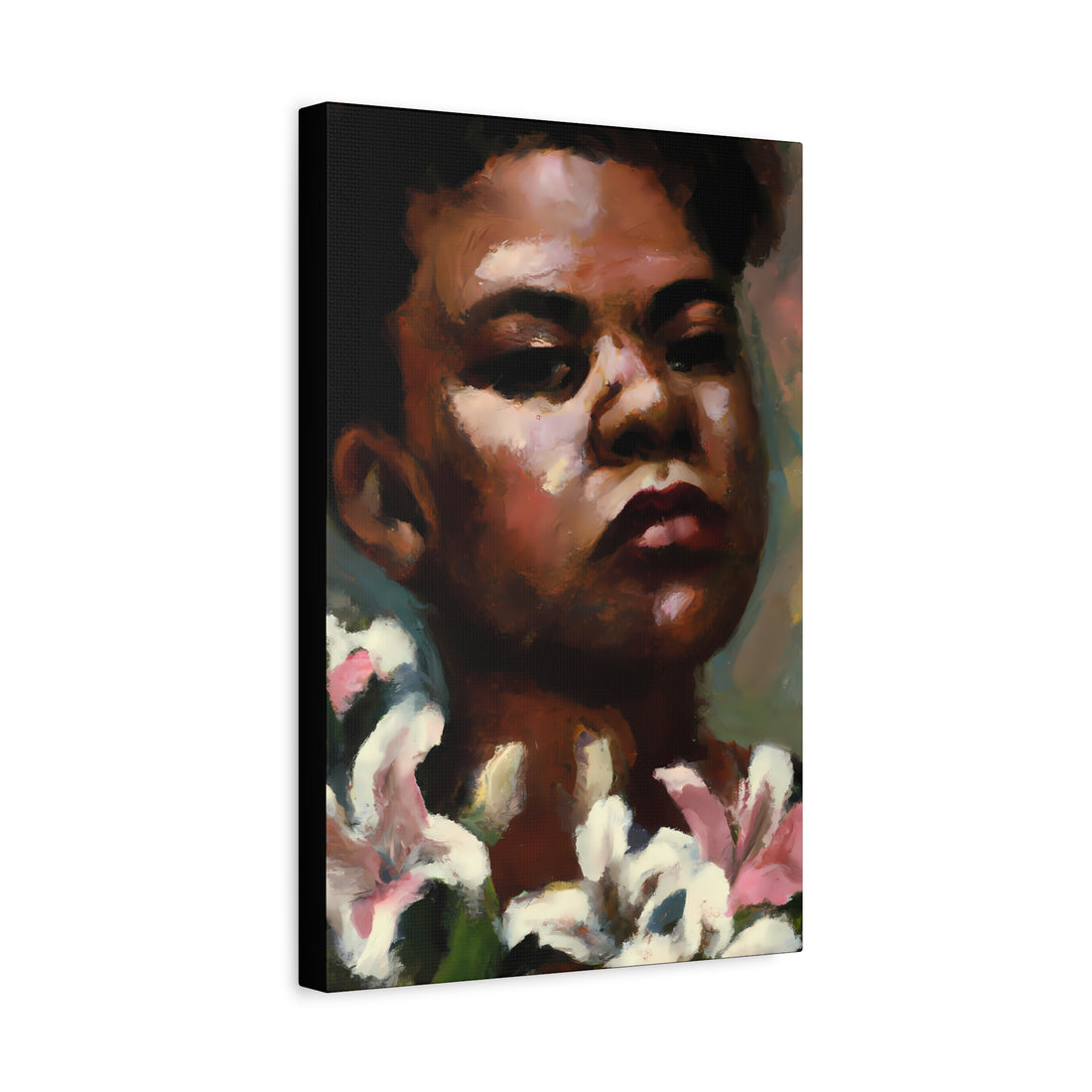 Peace Lily, Flower Series | Canvas Wall Art