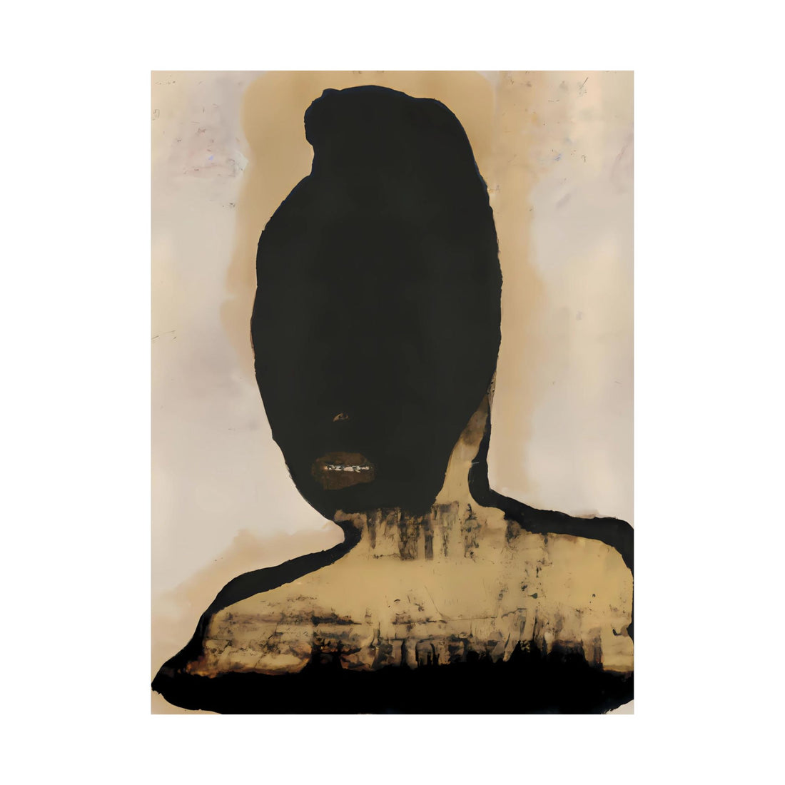 Study in Black, Fluid Series | Poster Print