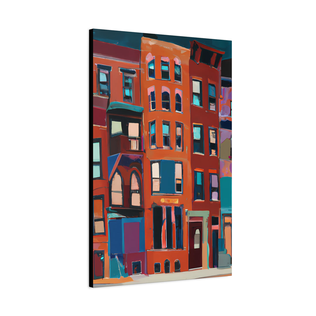 City Life 1, Living Series | Canvas Wall Art