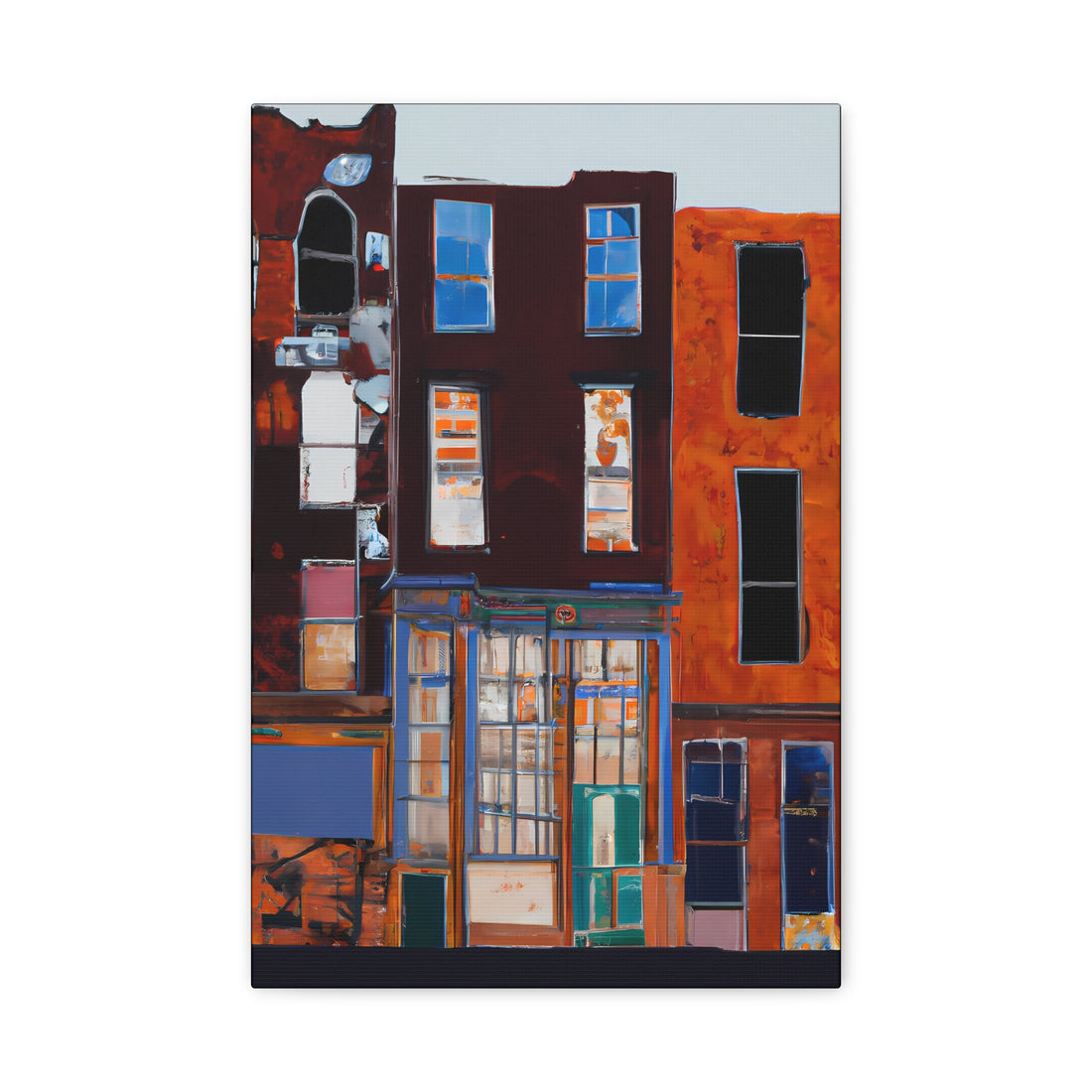 RedLined 1, Living Series | Canvas Wall Art