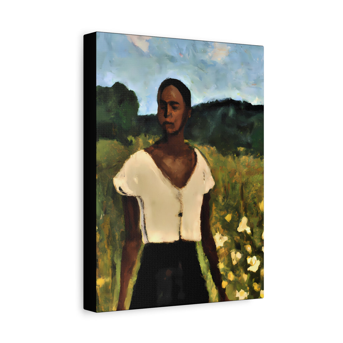 Lady 5, Cottage Series CANVAS Wall Art