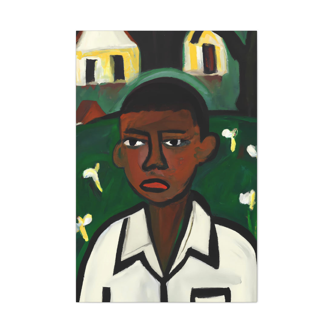 Ty, Folk Art Series | CANVAS Wall Art