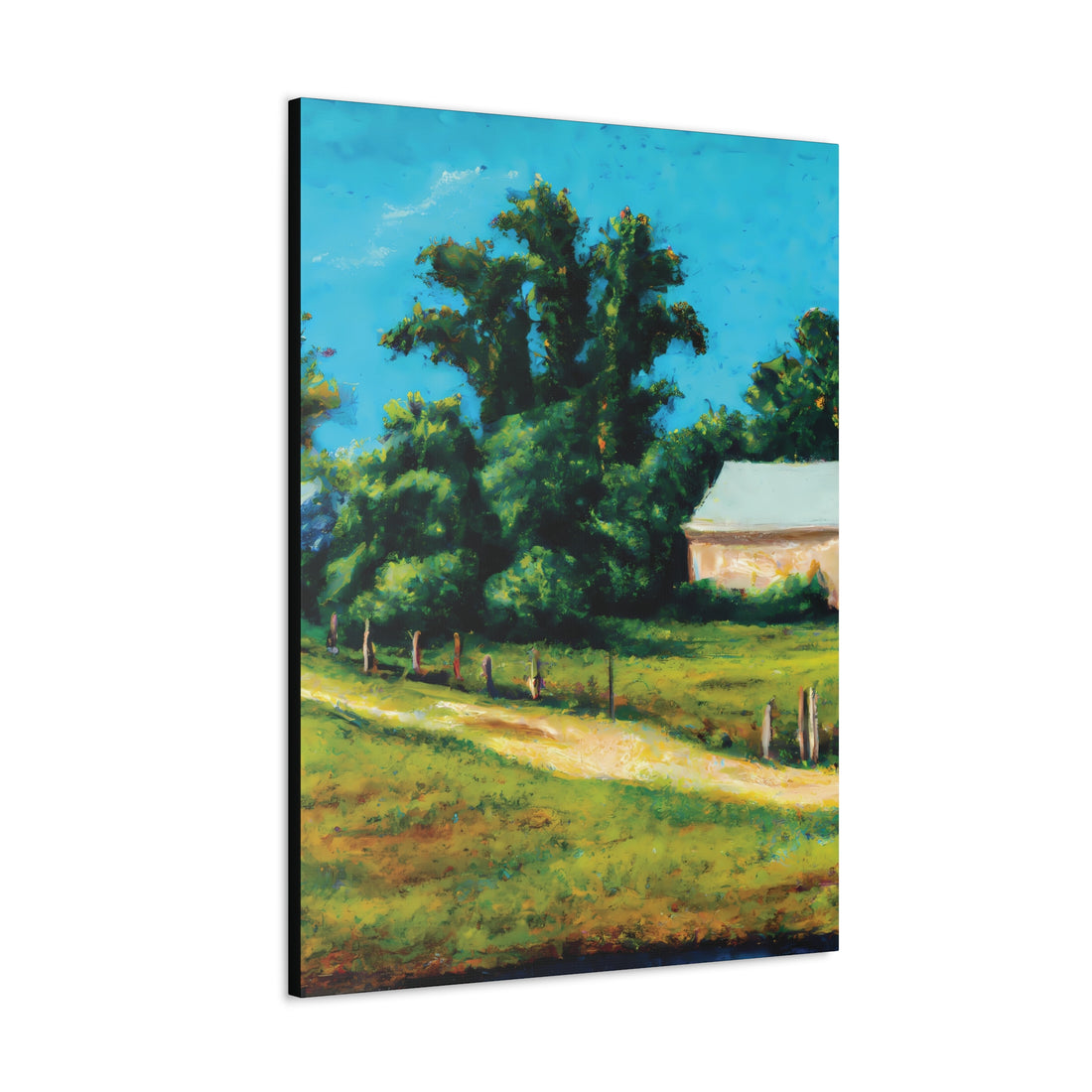 Homestead, Landscape Art Series | Canvas Wall Art