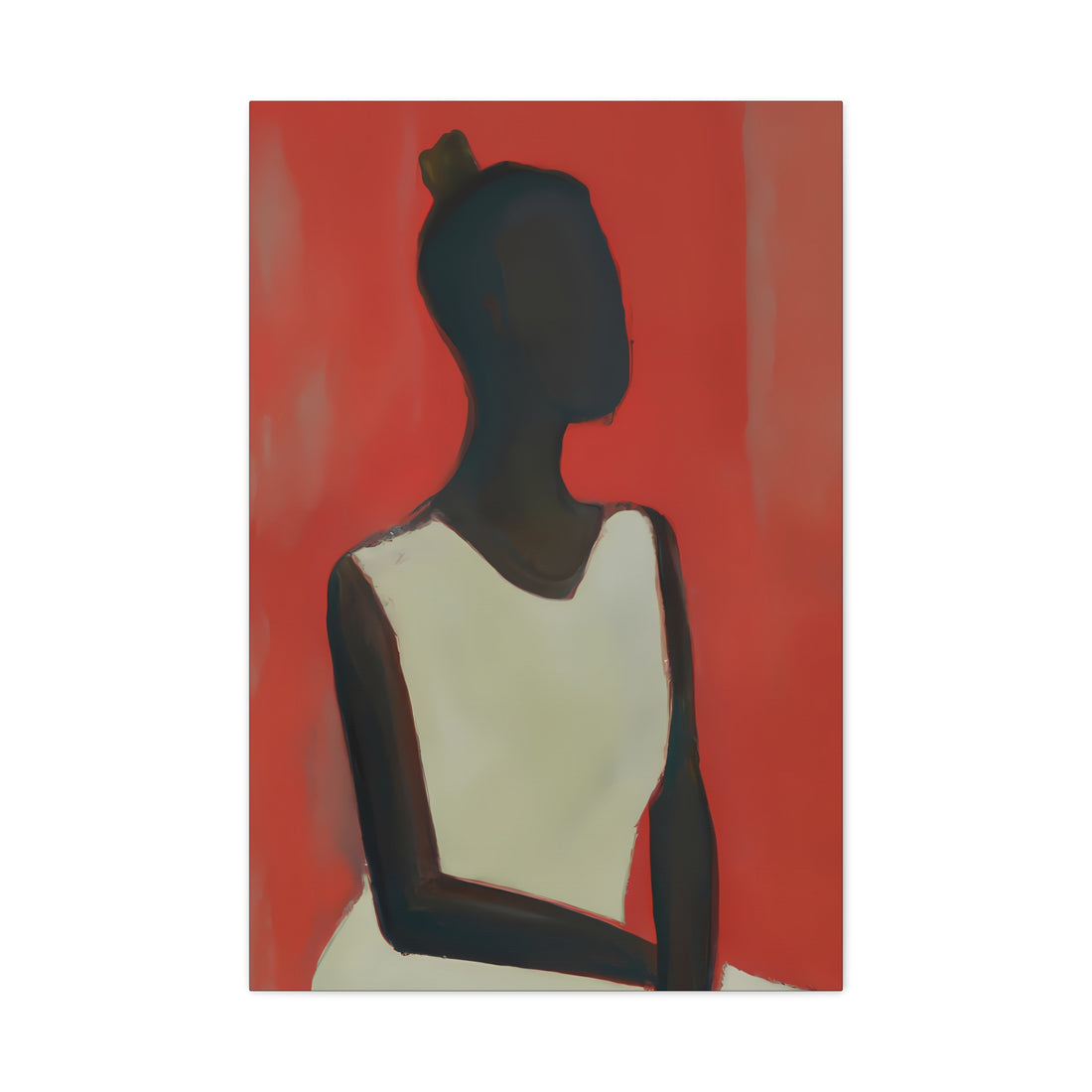 Study in Red, Fluid Series | CANVAS Wall Art
