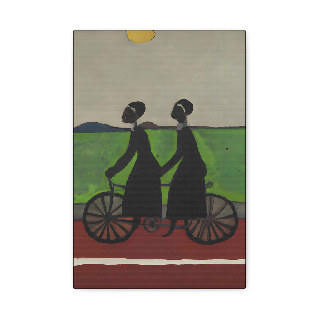 Double Ride Folk Art Series, CANVAS wall art