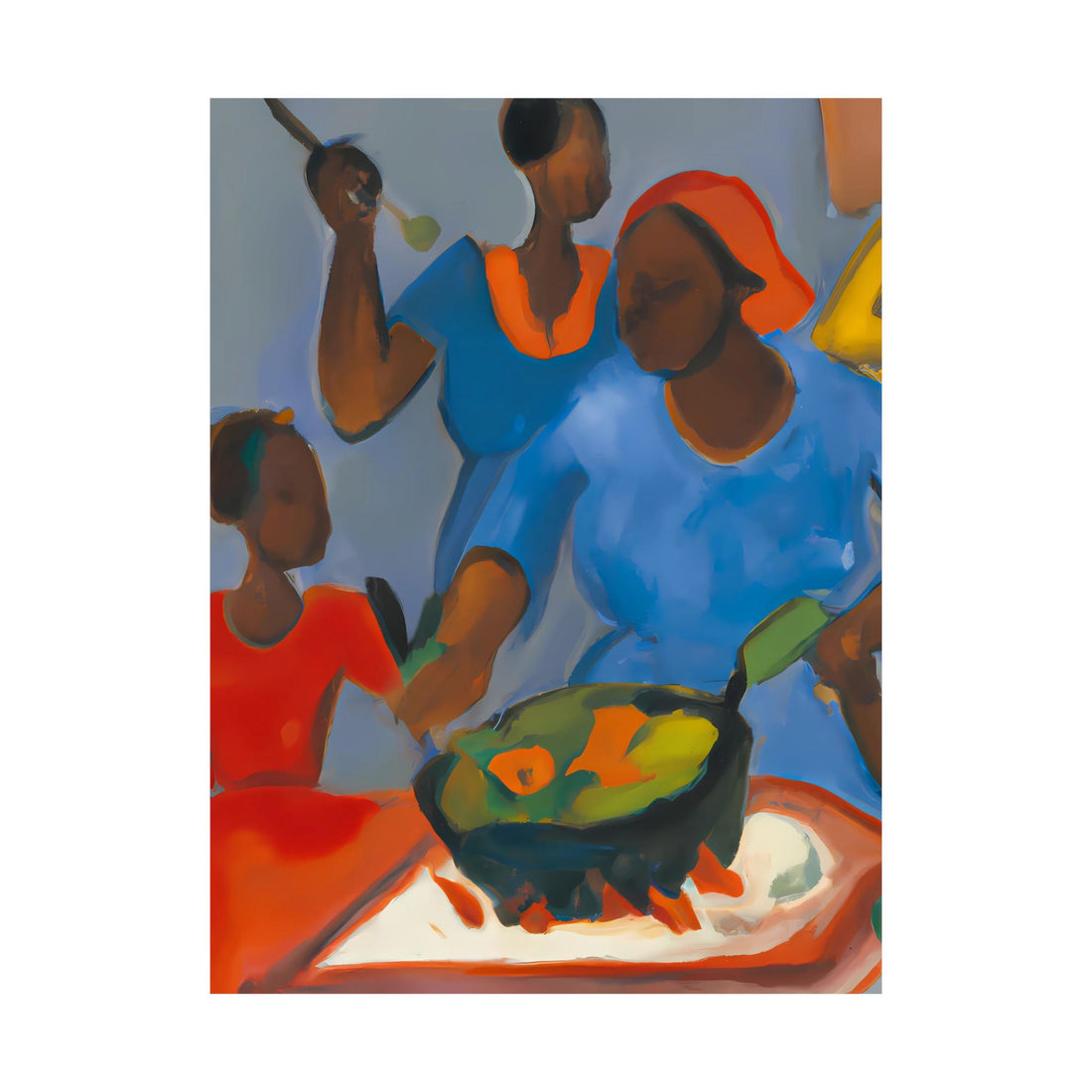 Sunday Dinner, Lifestyle Series | Poster Print
