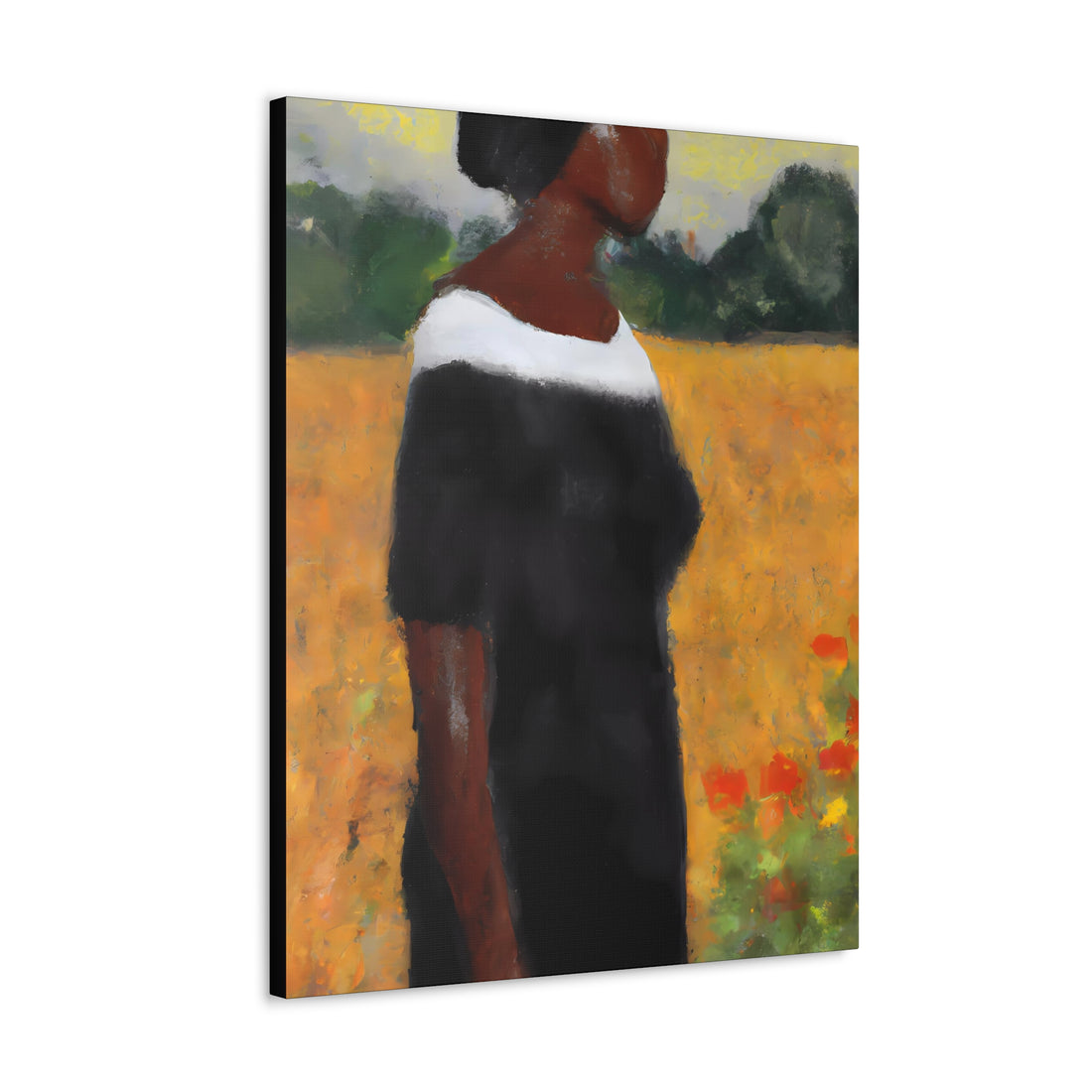 Lady 12, Cottage Series CANVAS wall art