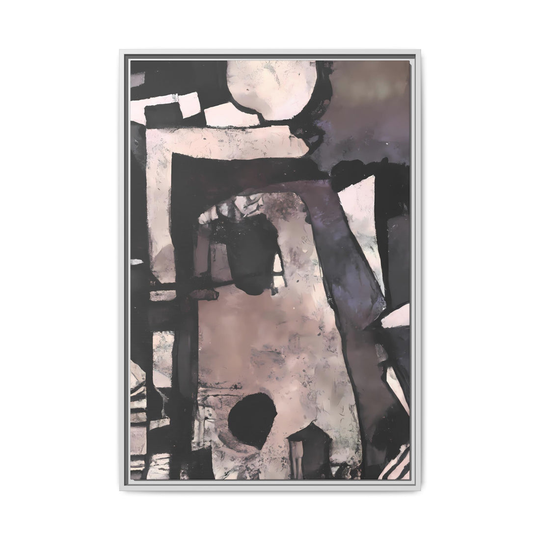 Fatherly Love, Abstract Series | Framed Canvas Art