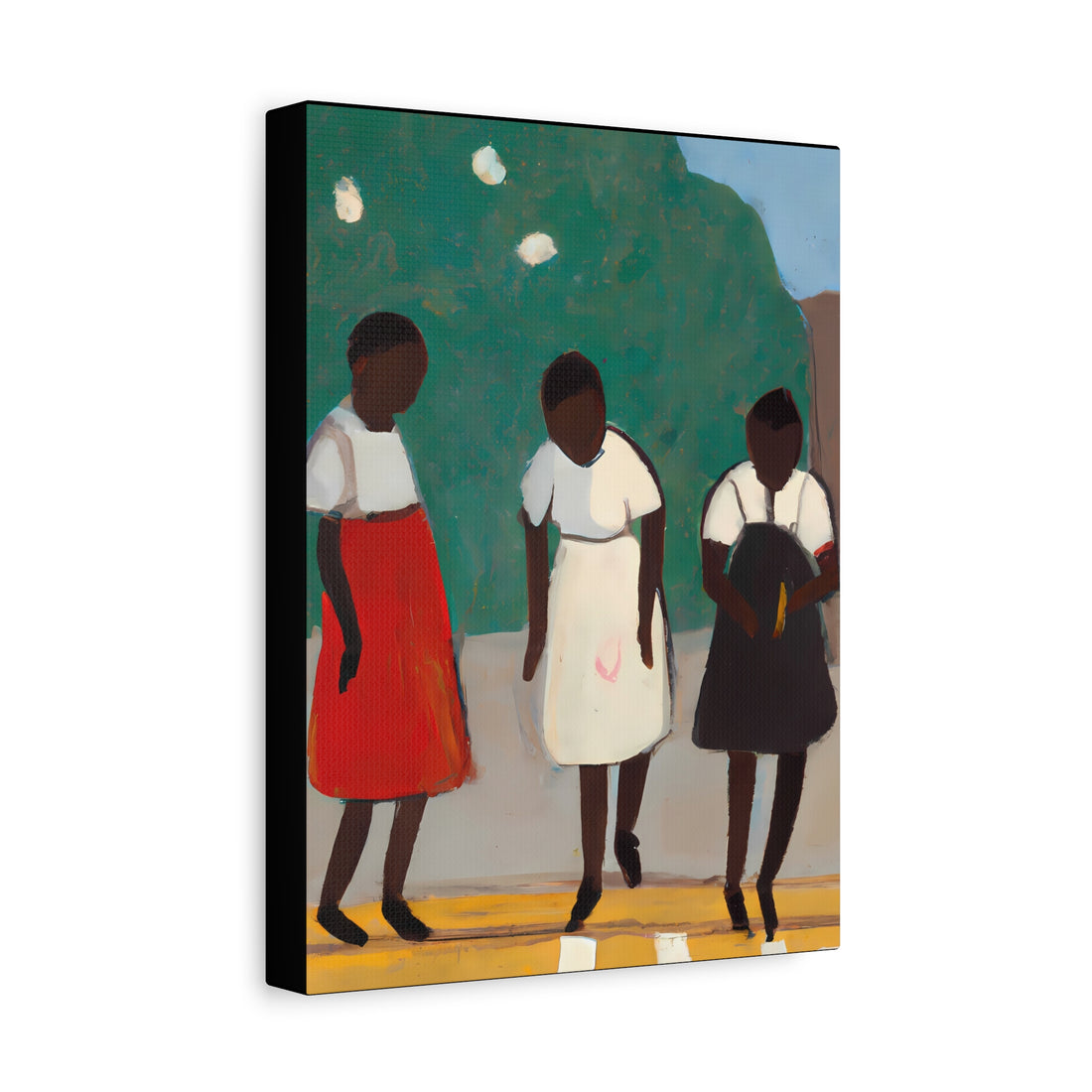 Hop, Folk Art Series, CANVAS wall art