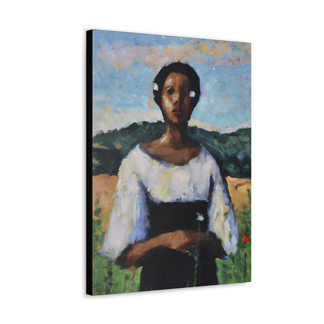 Lady 6, Cottage Series CANVAS Gallery Wrap