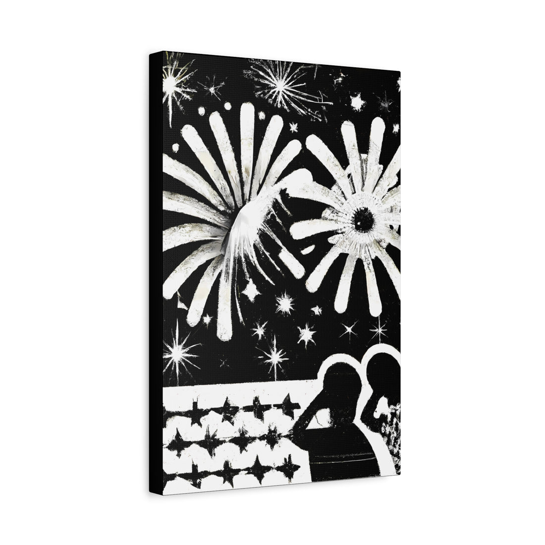 Juneteenth, Contrast Series | Canvas Wall Art