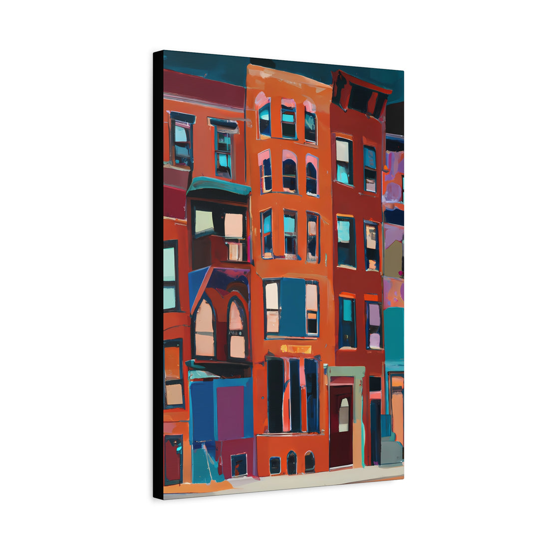 City Life 1, Living Series | Canvas Wall Art