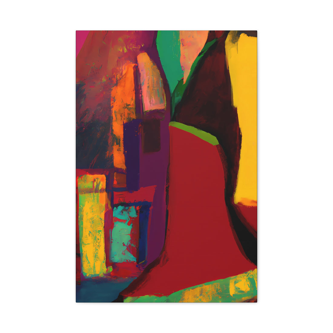 Mask, Abstract Series | Canvas Wall Art