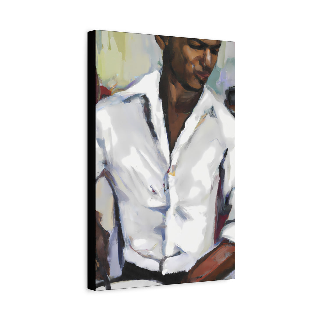 Dinner Date, Men Series CANVAS Wall Art