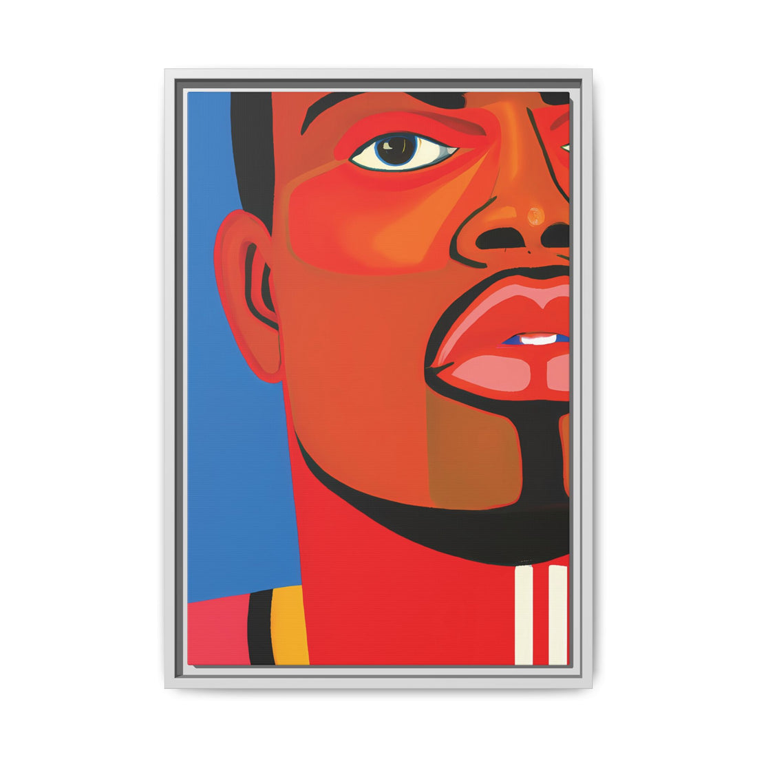 Man Supreme,  Pop Art Series | Framed Canvas Wall Art
