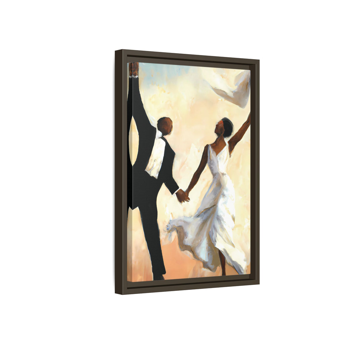Wedding Day, Vintage Series, Framed Canvas Wall Art
