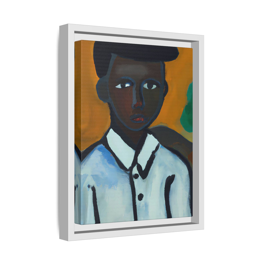 Grant, Folk Series | Framed Canvas Wall Art