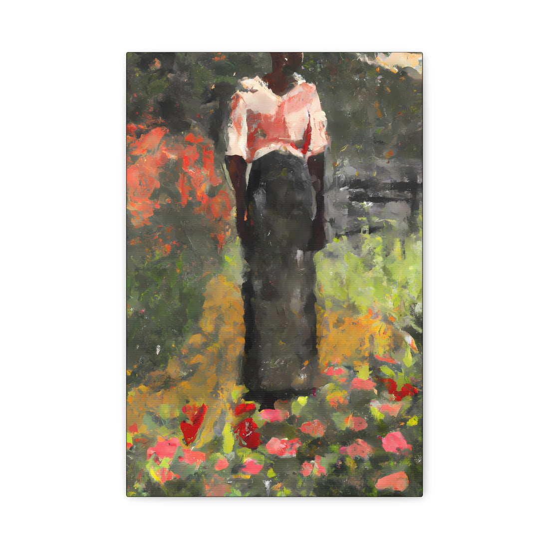 Lady 8, Cottage Series CANVAS Wall Art