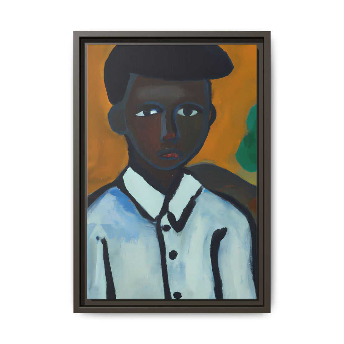 Grant, Folk Series | Framed Canvas Wall Art