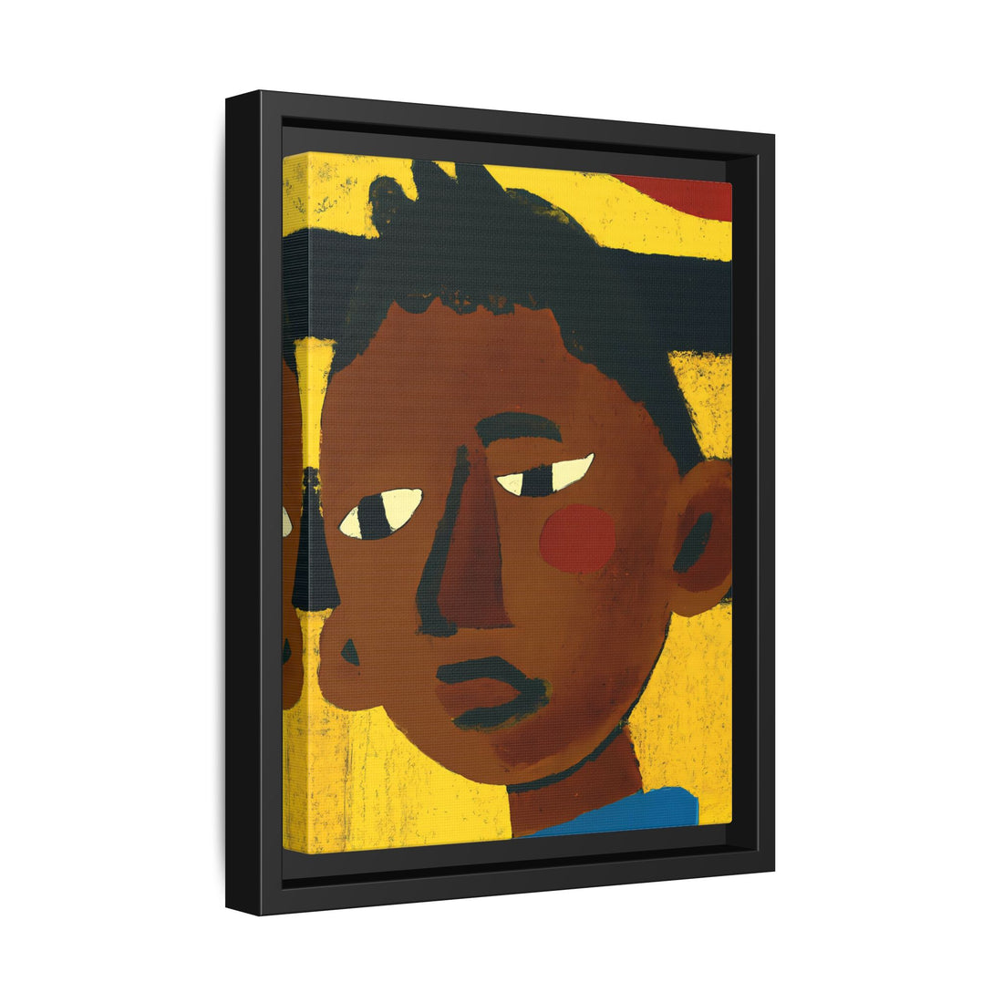 John, Folk Series | Framed Canvas Wall Art