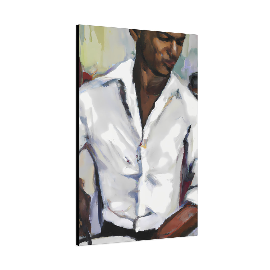Dinner Date, Men Series CANVAS Wall Art
