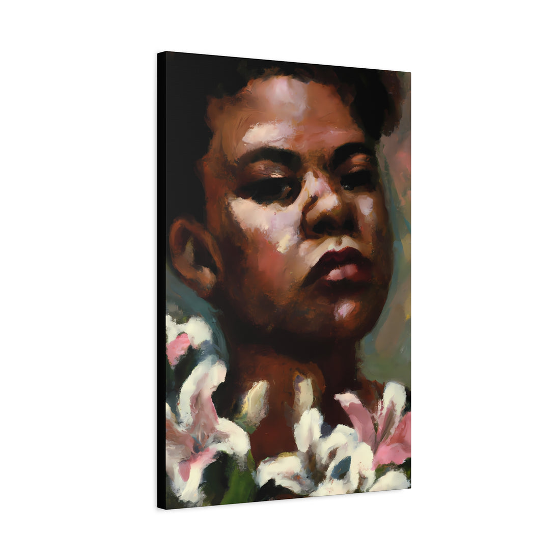 Peace Lily, Flower Series | Canvas Wall Art
