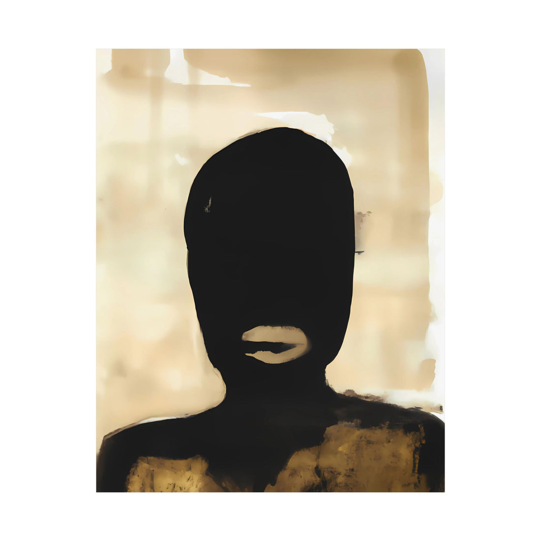 Study in Black 2, Fluid Series | Poster Print