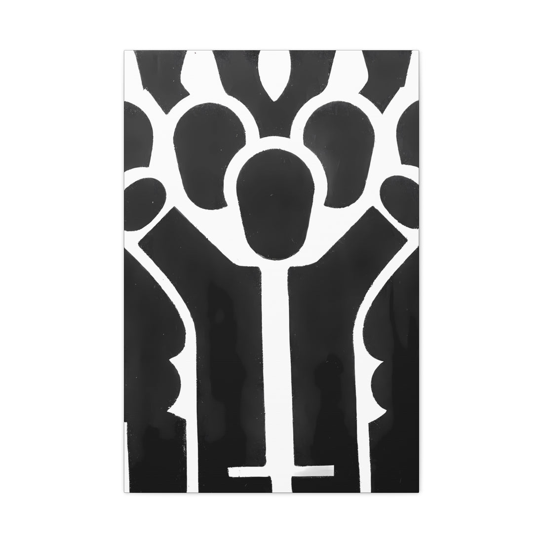 Hands Up, Contrast Series | Canvas Wall Art