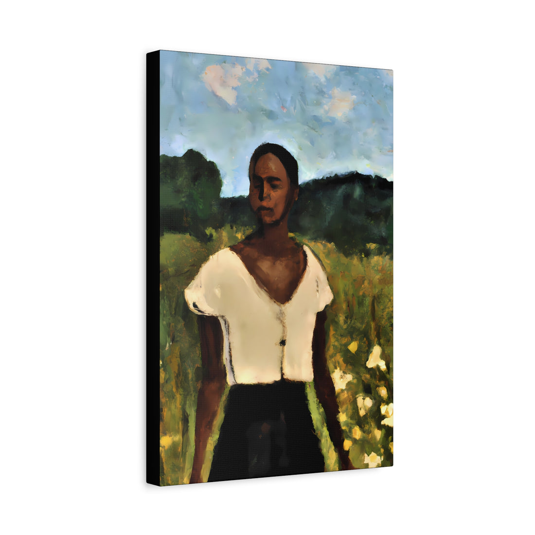 Lady 5, Cottage Series CANVAS Wall Art