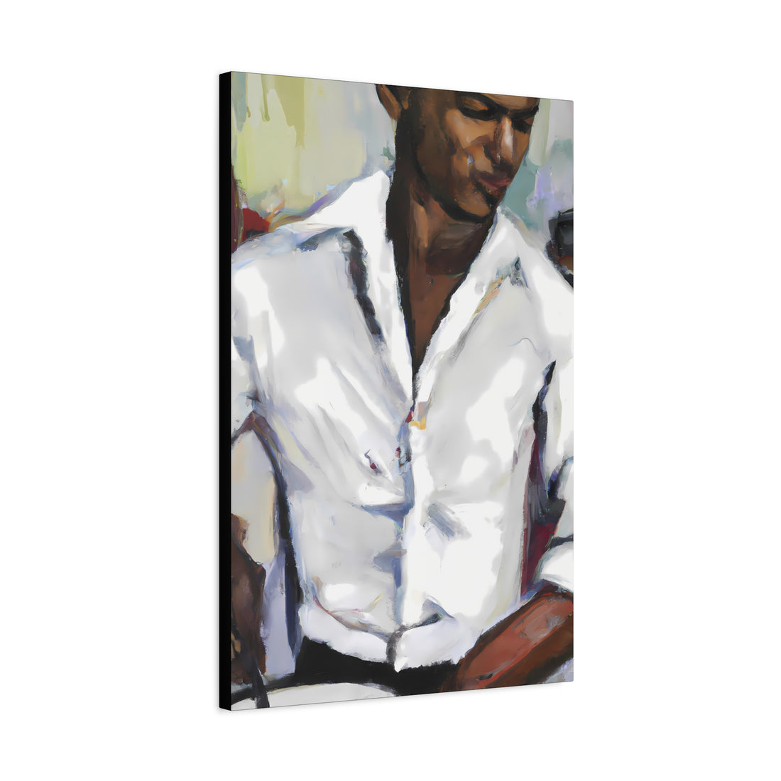 Dinner Date, Men Series CANVAS Wall Art