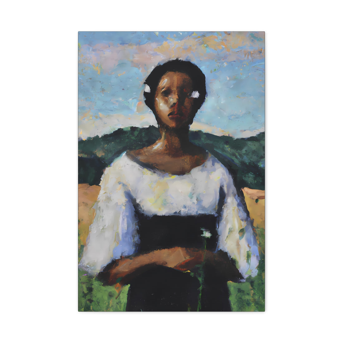 Lady 6, Cottage Series CANVAS Wall Art