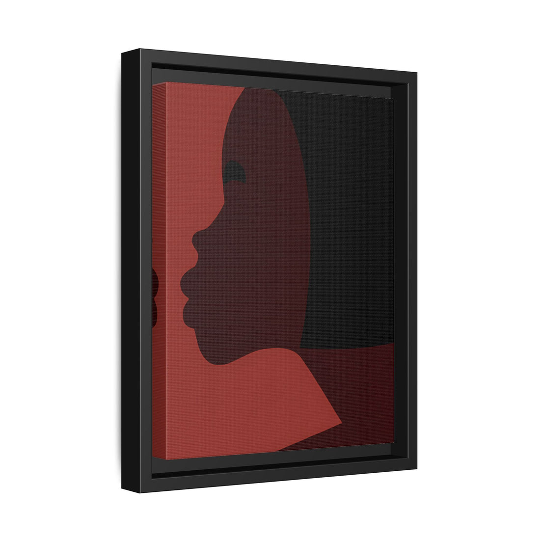 The Bob, Black Beauty Series | Framed Canvas Wall Art