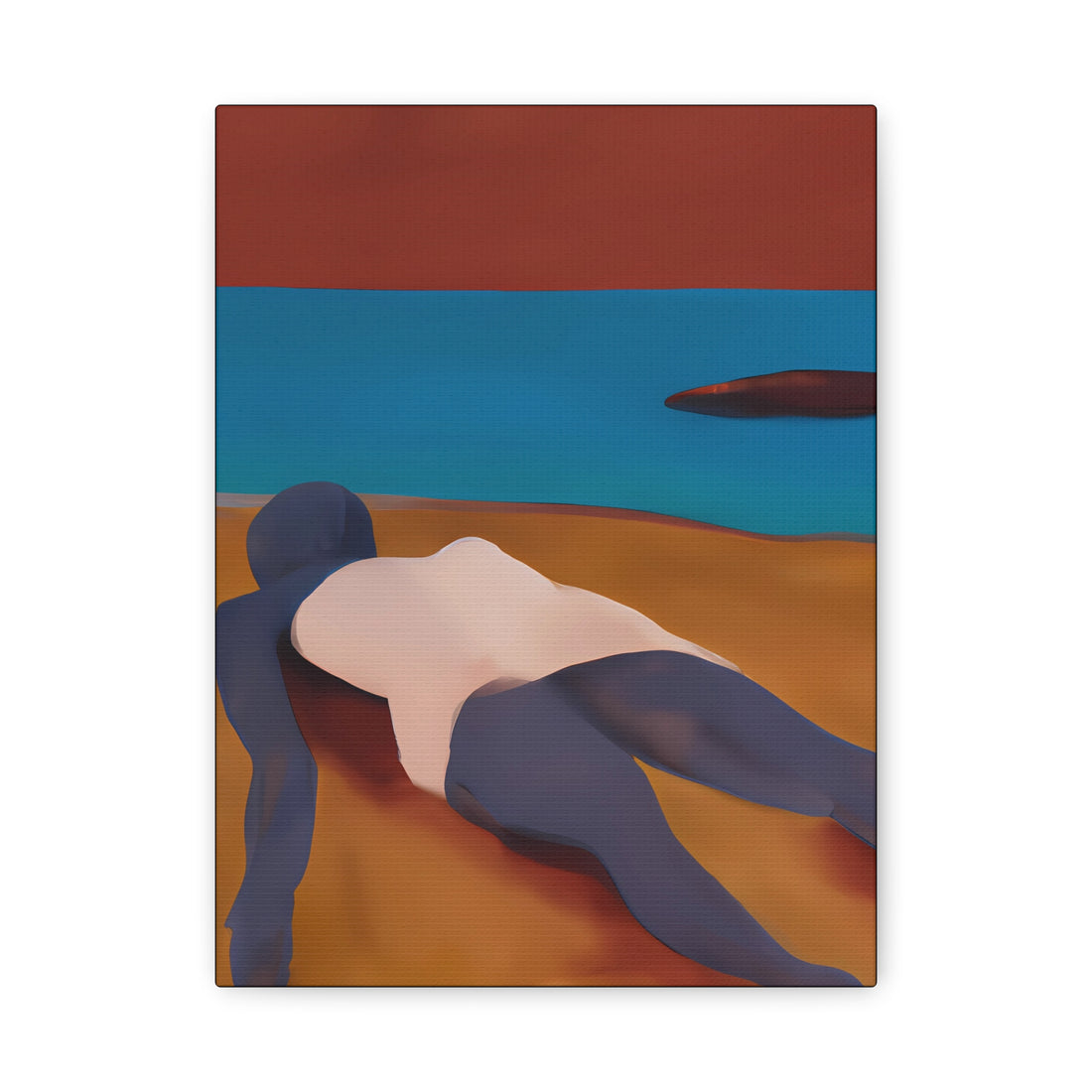 Resigned, Fluid Series | Canvas Wall Art