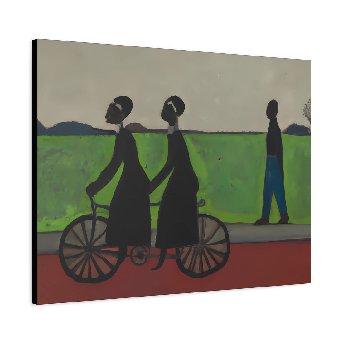 Double Ride, Over the Sofa | Horizontal CANVAS Art