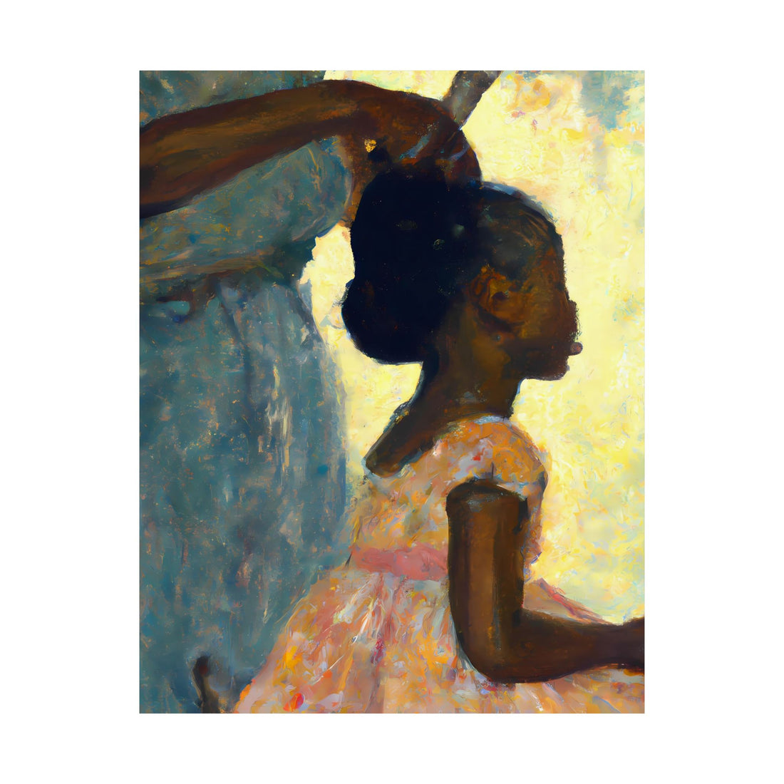 Hair Days, Daughter Series | Poster Print