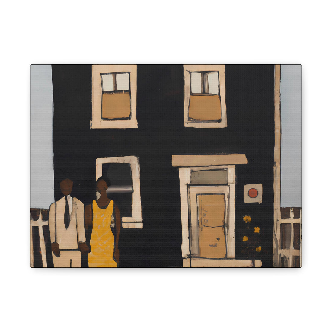 Family Home, Over the Sofa | Horizontal CANVAS Art