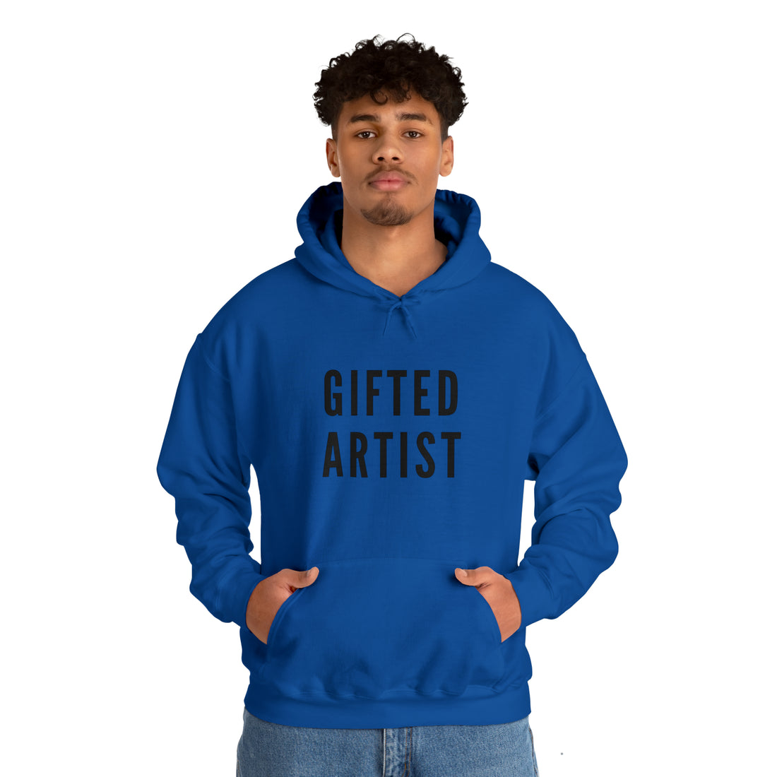 Gifted Artist Hoodie, Unisex Heavy Hooded Sweatshirt