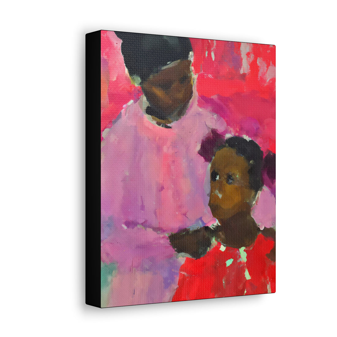 Magenta Mother, Daughter Series | Canvas Gallery Wrap