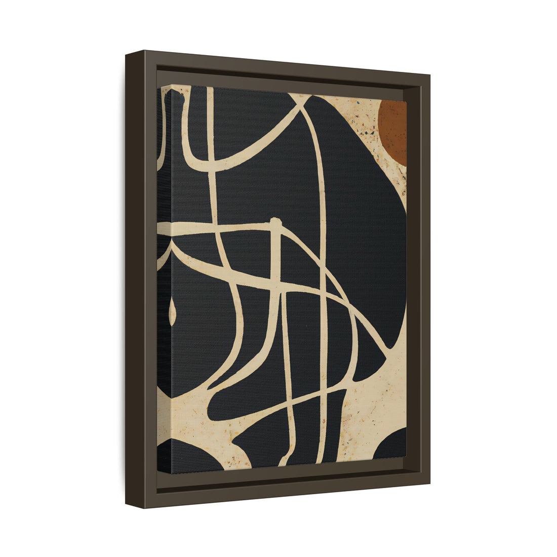 Risen Modern Art, Fluid Series | Framed Canvas Wall Art
