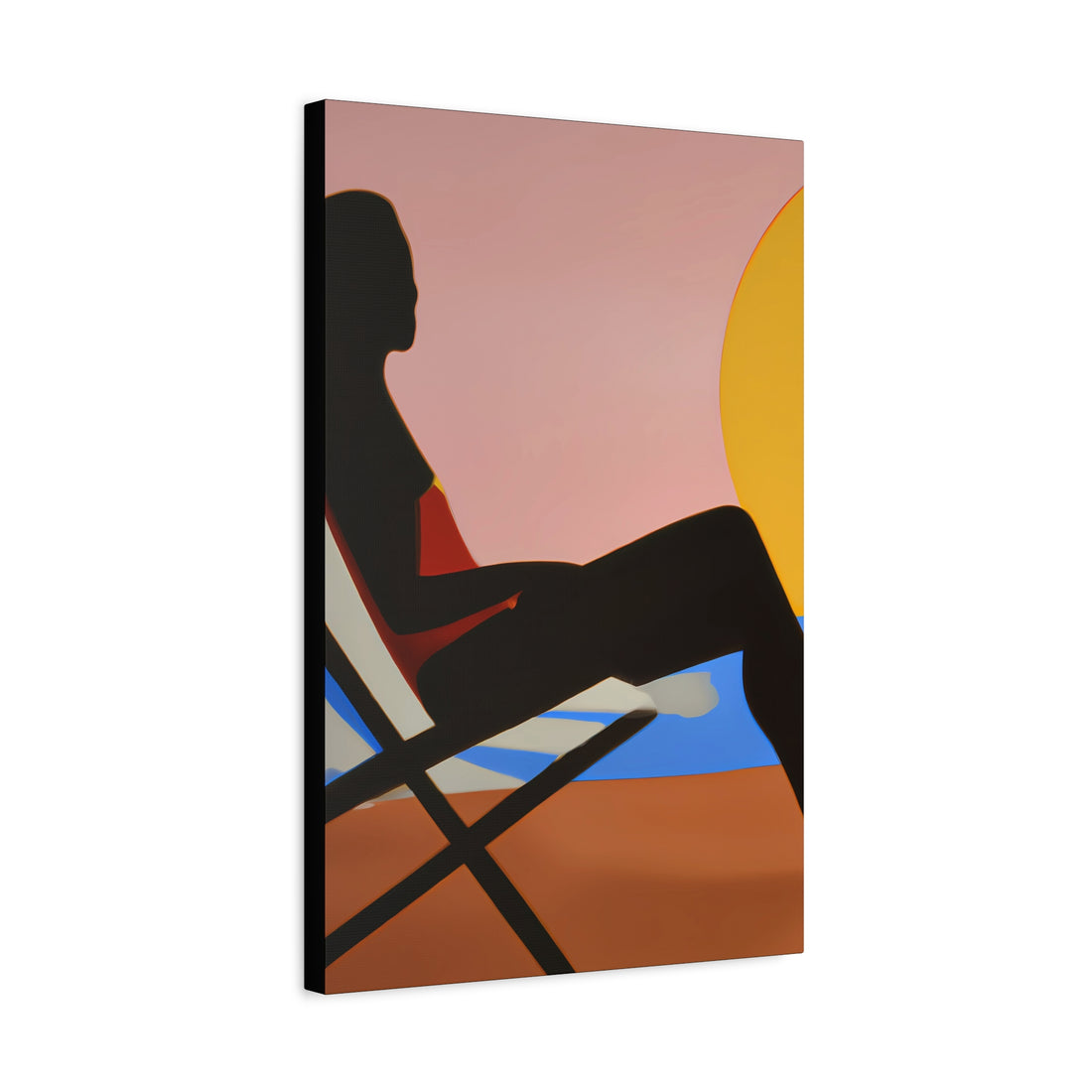 Unbothered, Fluid Series | Canvas Wall Art