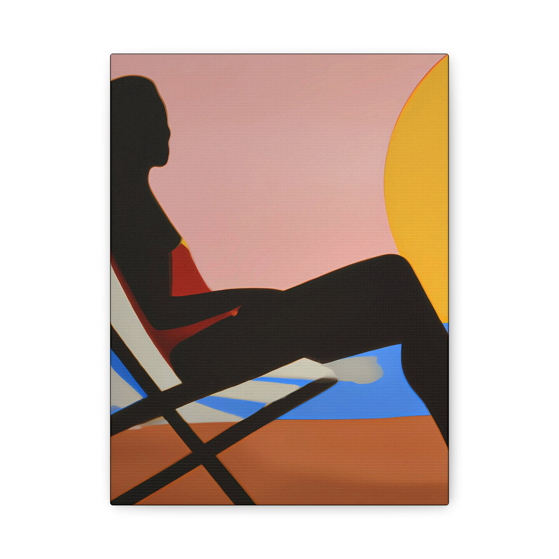 Unbothered, Fluid Series | Canvas Wall Art